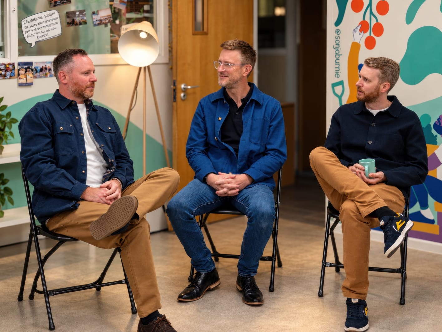 Relaxed business networking event at The MAZI Project in Bristol
