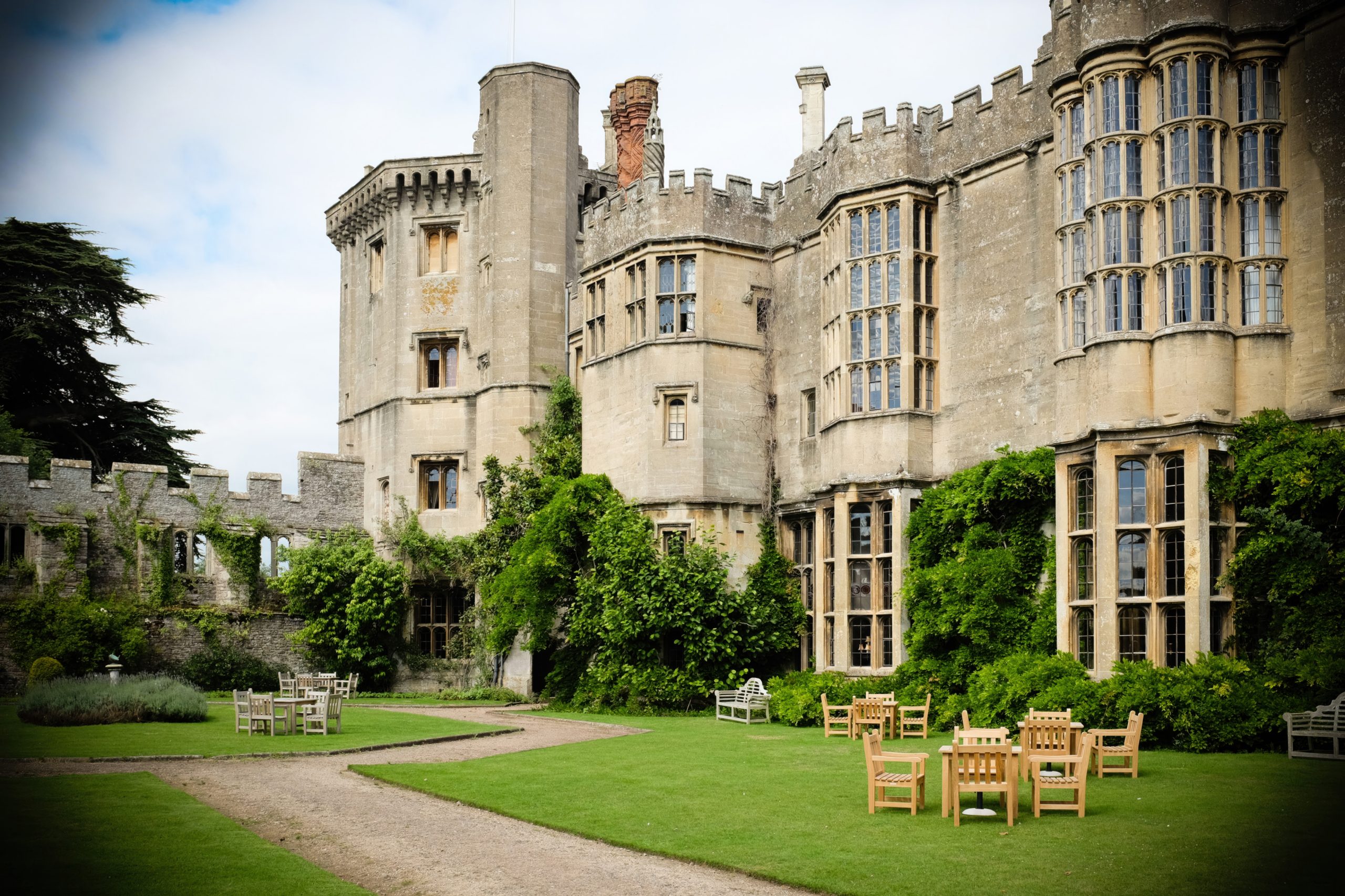 Documentary wedding photography at Thornbury Castle by Michael Gane — The celebration at Thornbury Castle.